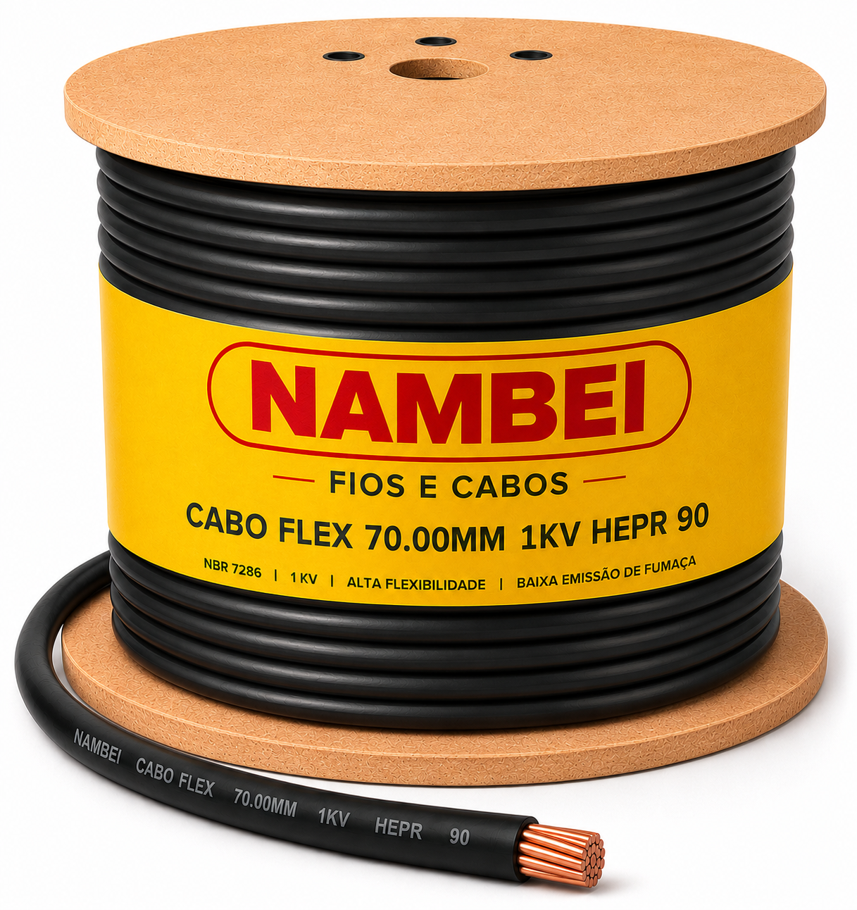 CABO FLEX 70.00MM 1KV HEPR 90 PT NAMBEI