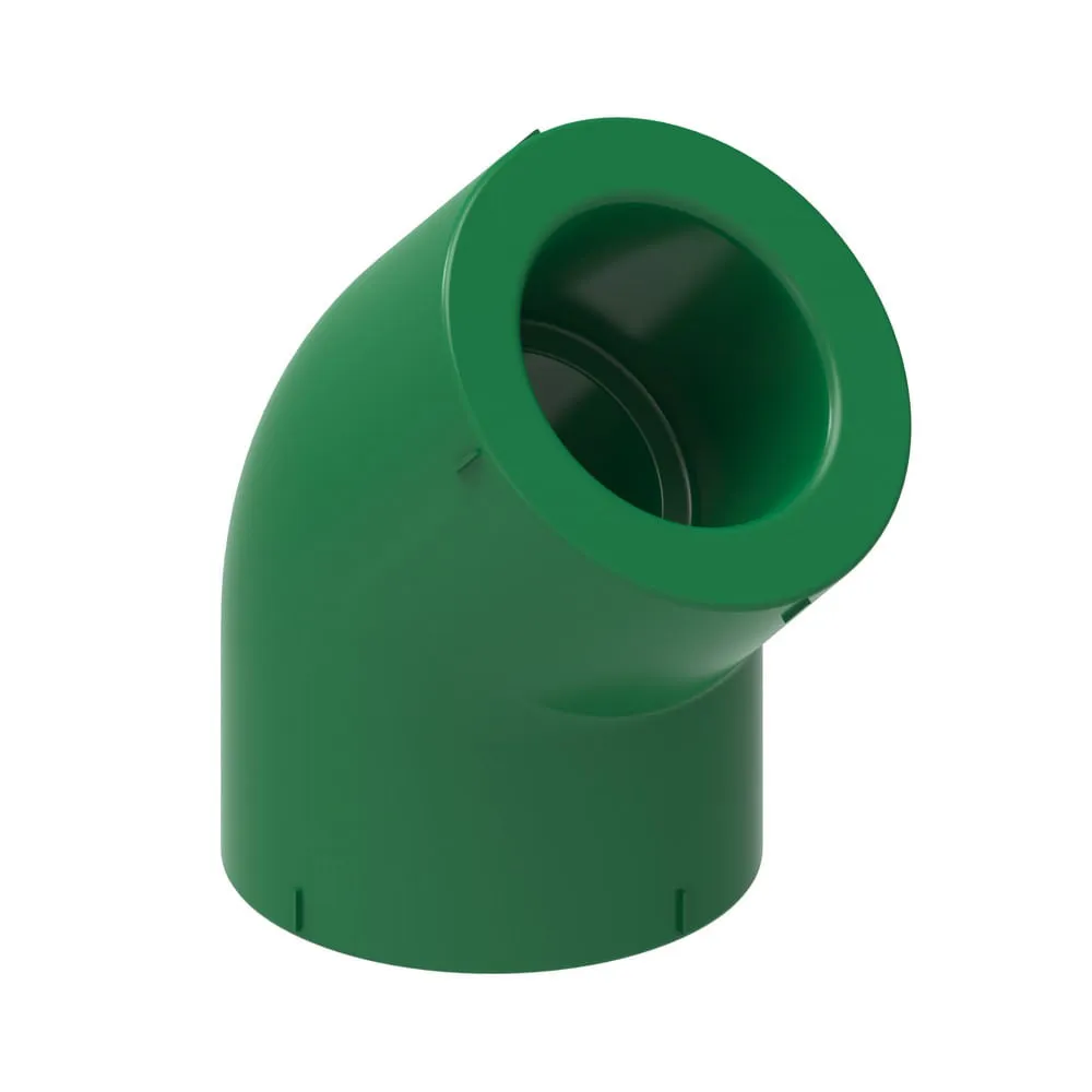 JOELHO 45 F/F PPR DN50 CB