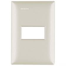 PLACA 1 POSTO 4X2 PEROLA