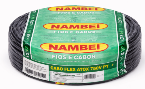 CABO FLEX ATOX 10.00MM 750V PT