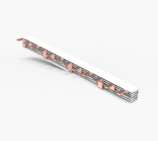 BARRA FASE PENTE TRI 80A 54P 1M