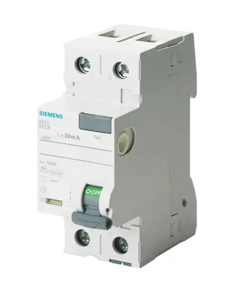 DR 2X63A 30MA 230/400V