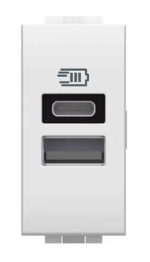 CARREG USB TIPO A+C 15W 3A 1M WHITE