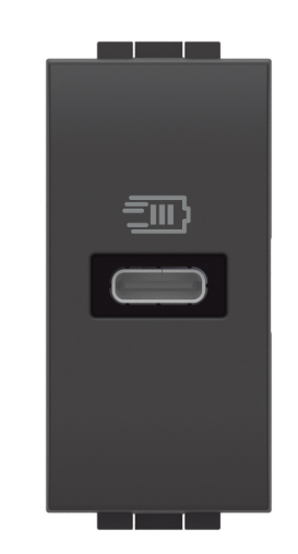 CARREG USB TIPO A+C 15W 3A 1M ANTHRACITE