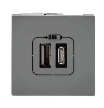 CARREG USB A+C 3A 30W 2M QUAD MAGNÉSIO