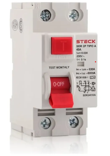 DR 2X40A 30MA CLASSE A