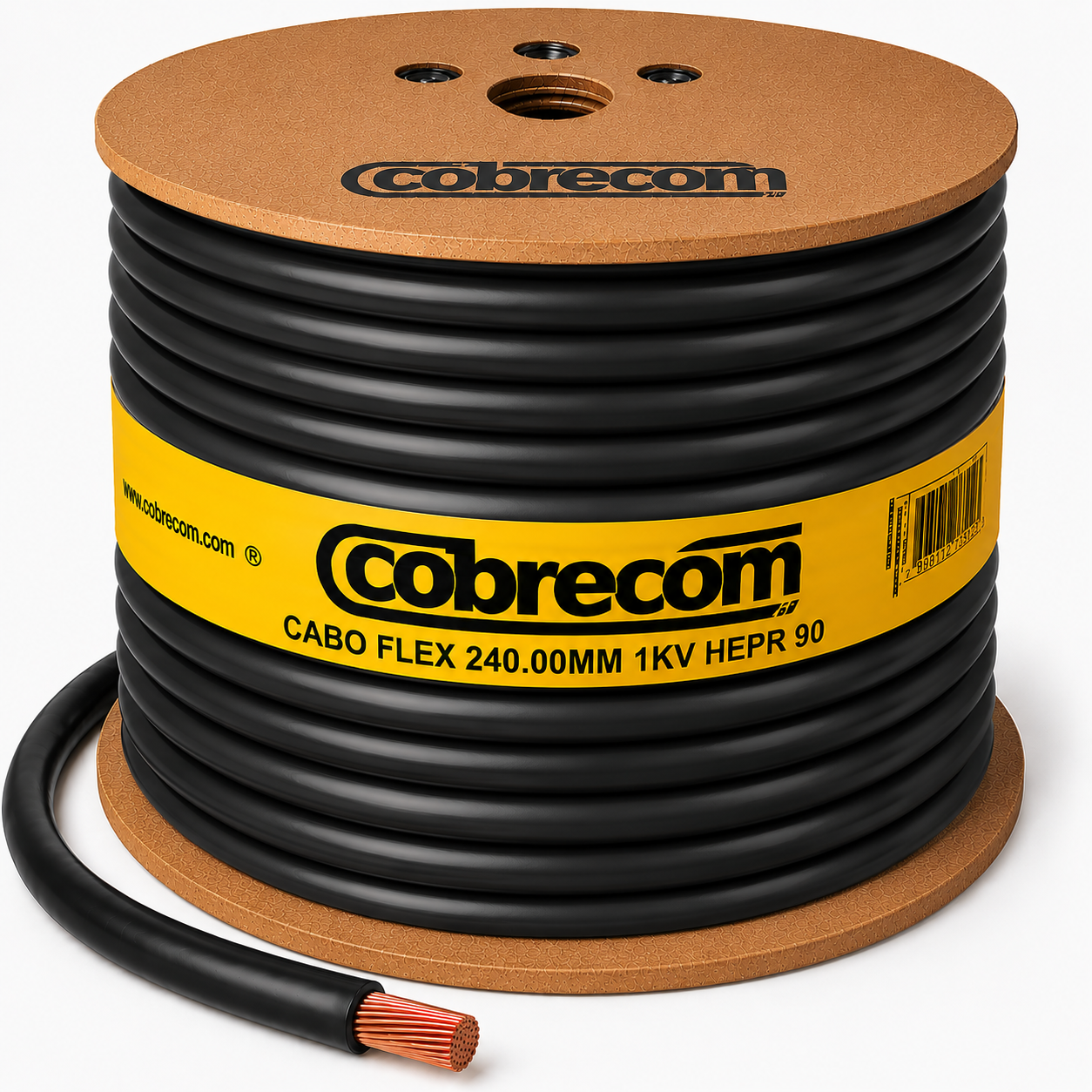 CABO FLEX 240.00MM 1KV HEPR 90 PT COBREC