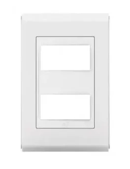PLACA 2MOD SEP 4X2 BR REFINATTO STY