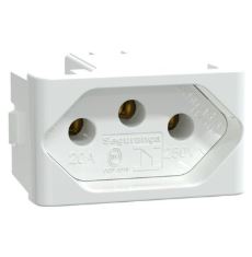 TOM 2P+T 20A 250V BR BRILHO LUNARE UP