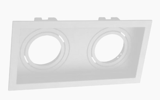 EMBUTIDO RECUADO DUPLO MR16 QUAD BR