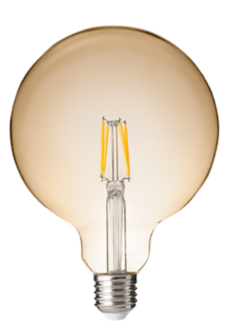 LAMP LED GLOBO 4W 824 E27 440LM  G125