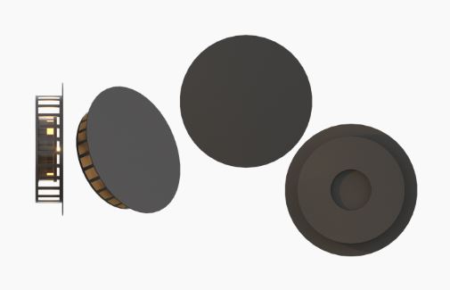 ARANDELA SOLE 19W 830 1300LM PT BIV IP65