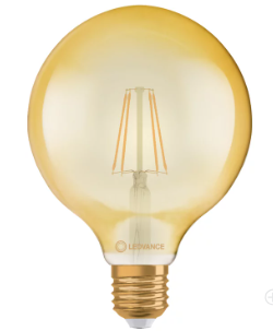 LAMP LED VINTAG GLOBE 2.5W 2500K BIV E27
