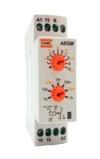 RELE TEMPO MULTI PULSO/RET