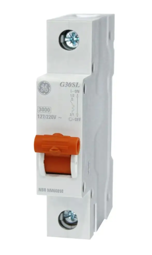 DISJ 1P 63A CURVA C 5KA/3KA 127/220V