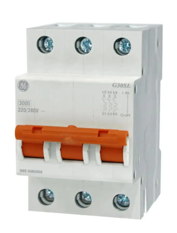 DISJ 3P 16A CURVA C 5KA/3KA 220/380V