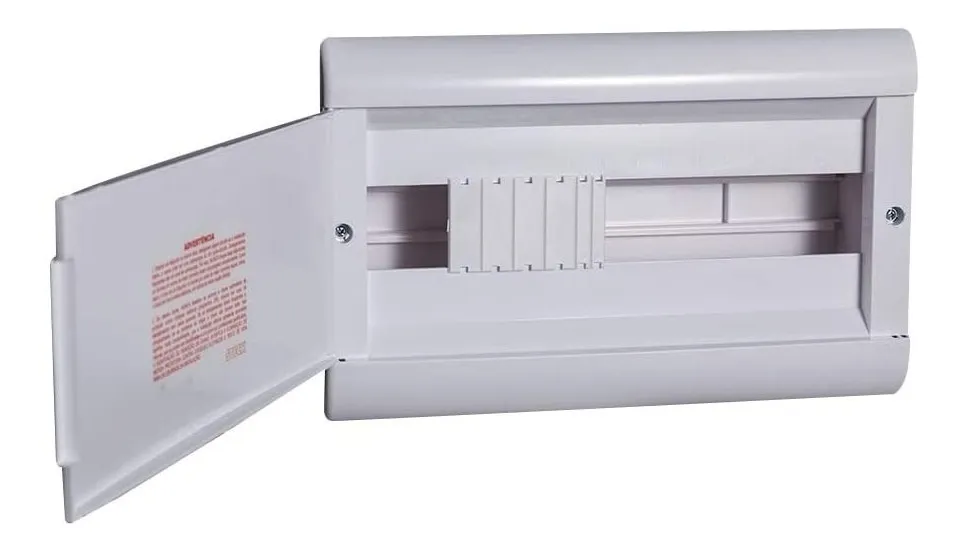 QUADRO BOX 16 DIN EMB PORTA OPACA OURO