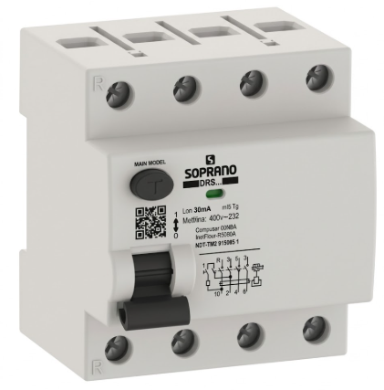 INTER DIF RESIDUAL 4P 100A