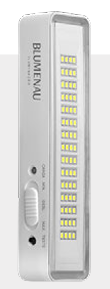LUM EMERGENCIA 60 LEDS 4W PP SOB BIV