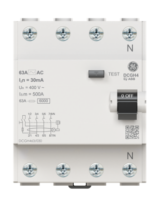 INTER DIF RESIDUAL 3P 63A 30MA