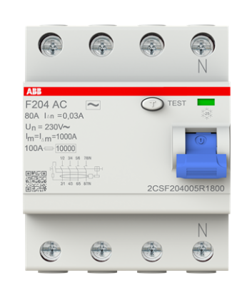 INTER DIF RESIDUAL 3P 80A 30MA