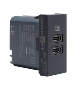 CARREG USB C+C 15W 3A 1M PT MATIX GO