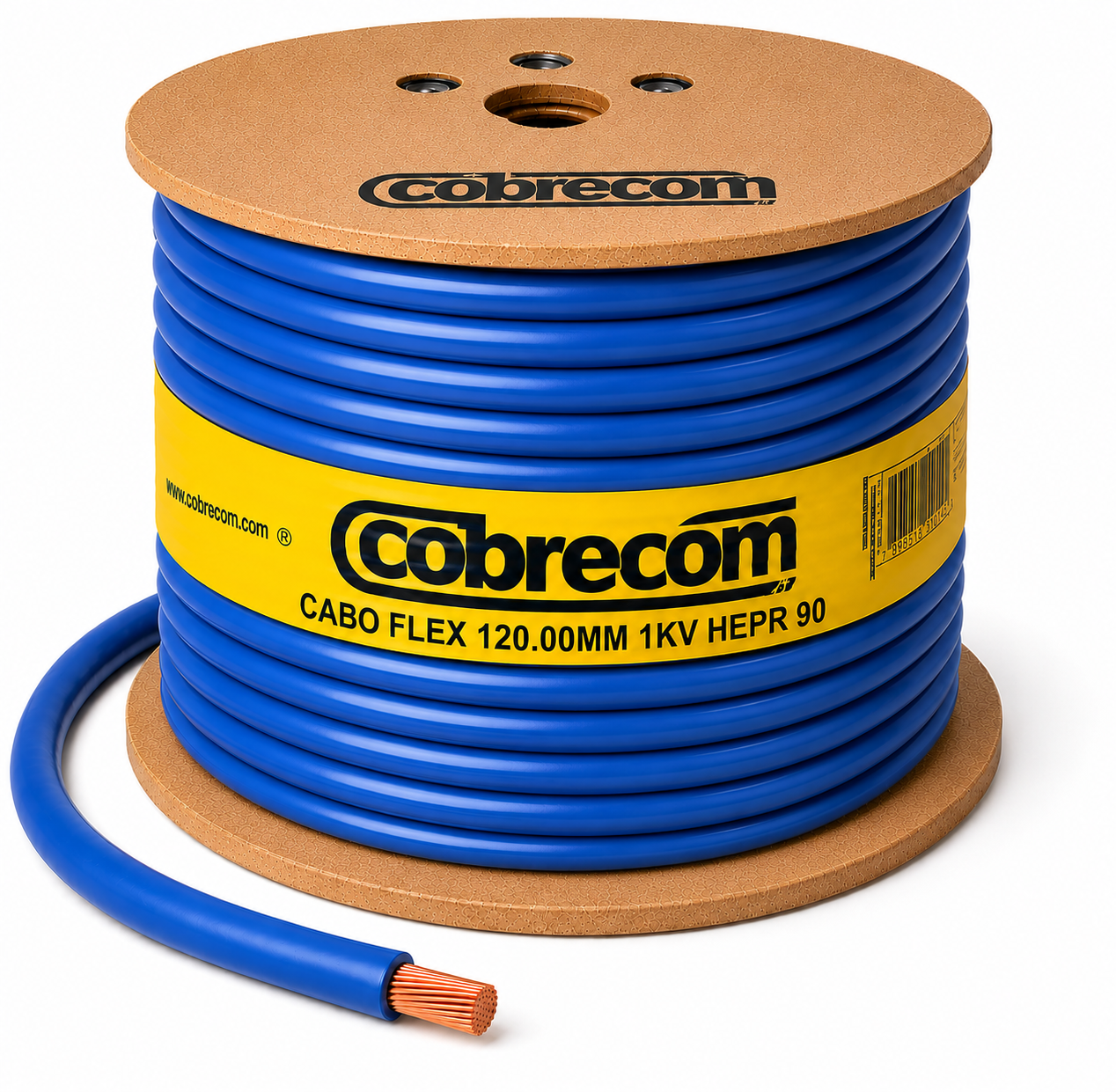 CABO FLEX 120.00MM 1KV HEPR 90 AZ COBREC