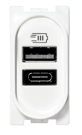 MOD CARREG USB TIPO A+C 15W  BR VIVA