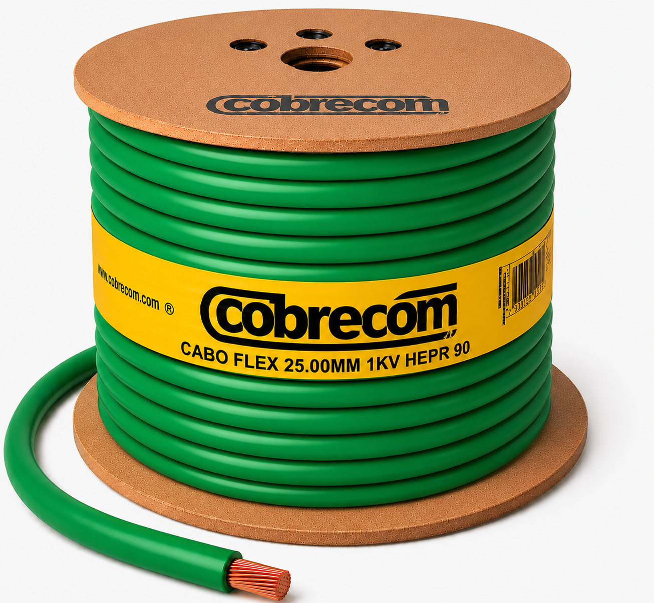 CABO FLEX 25.00MM 1KV HEPR 90 VD COBRECO
