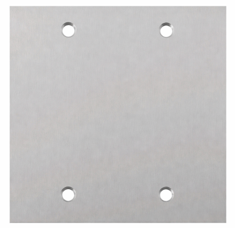 PLACPISO ALUMINIO POLIDO 4X4 CEGA