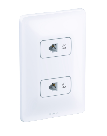2 TOM SIMPLES RJ11 4X2