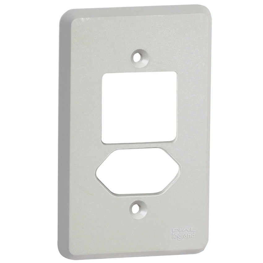 PLACA 2 INT + 1 POSTO PB 4X2 SL