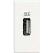 TOM CARREG 1X USB 1 MOD 1100MA WHITE