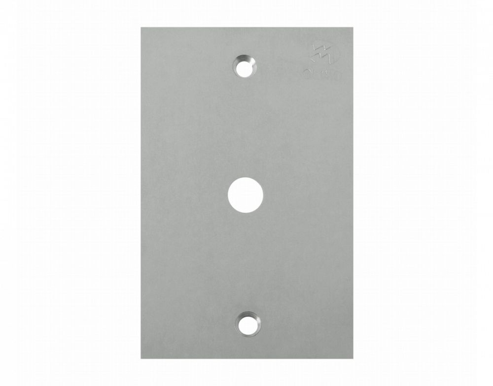 PLACA PISO INOX 4X2 FURO