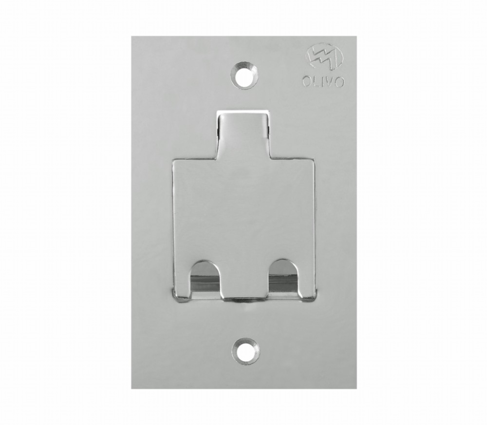 PLACA PISO INOX 4X2 2 TOM RJ11/RJ45