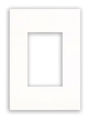 PLACA 3 POSTOS 4X2 QUAD WHITE