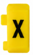 ANILHA EC2 P/CB 4/6MM LETRA X