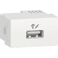 TOM CARREG USB 5.1VDC 11 MOD / 1 CONEC
