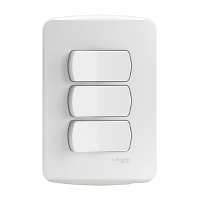 3 INT S 10A 250V 4X2 BR MILUZ