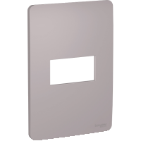 PLACA 1MOD 4X2 AXIS GREY ORION
