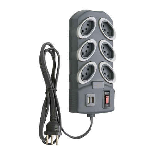 FILT LINHBIVOLT 6 TOM.S C/USB GRAF.