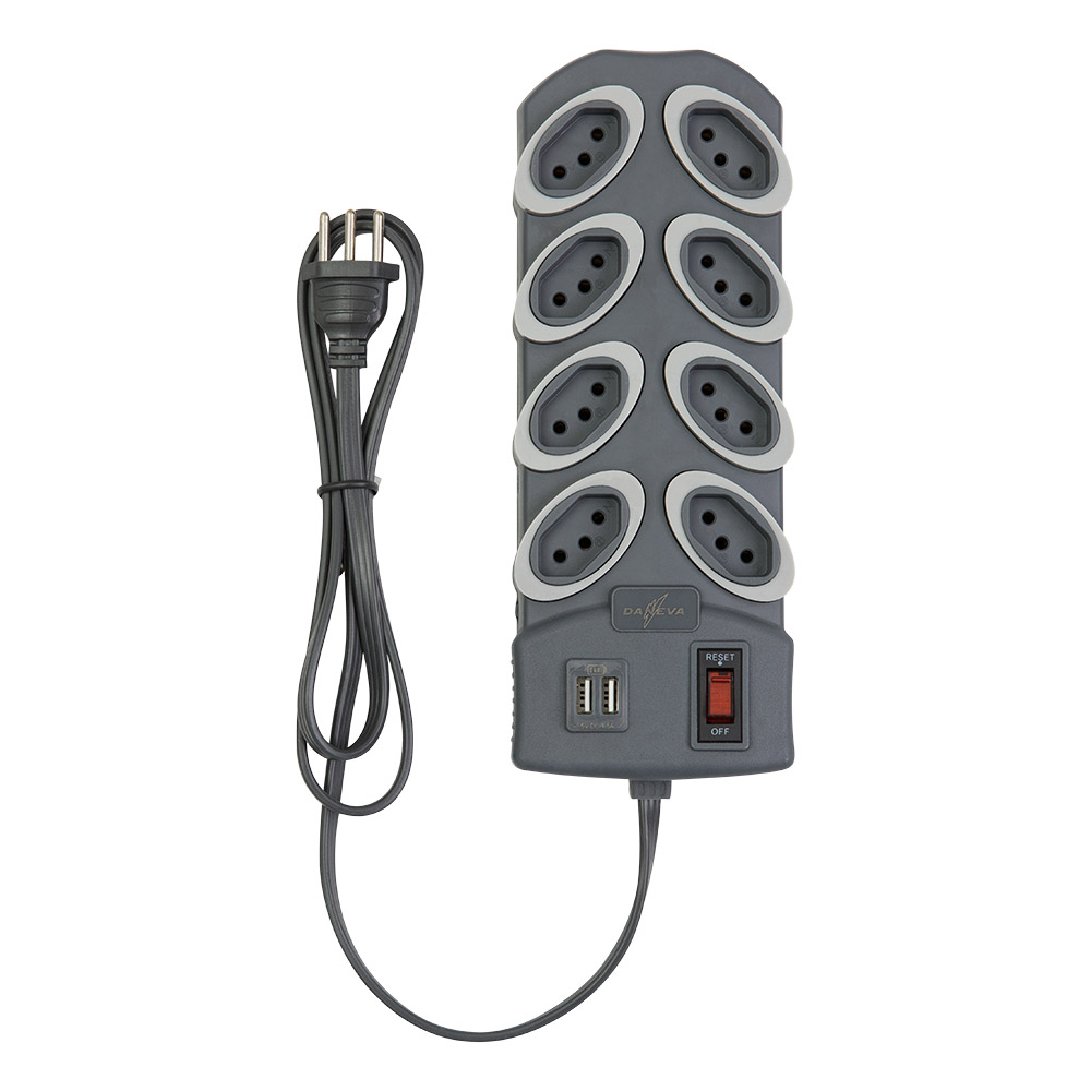 FILT LINHBIVOLT 8 TOM.S C/USB GRAF.