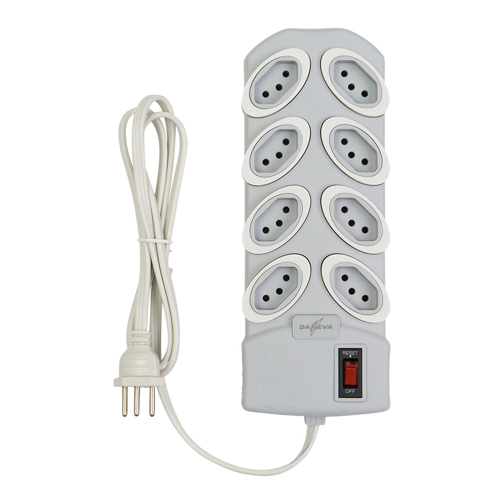 FILT LINHBIVOLT 8 TOM.S S/USB CINZ. 