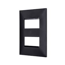 PLACA 2 POSTOS SEPARADOS 4X2 PT PP+
