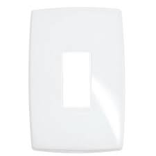 PLACA 1 POSTO VERT 4X2 GLOSS BR PP