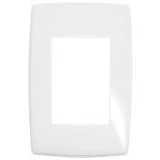 PLACA 3 POSTOS 4X2 GLOSS BR PP
