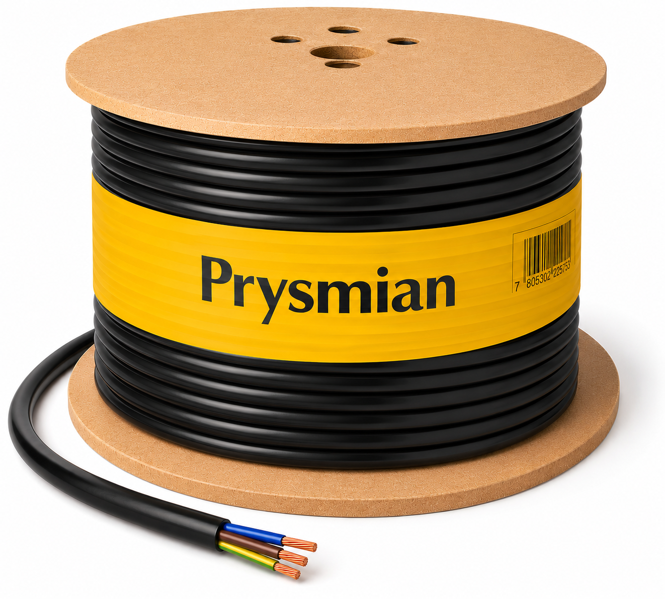 CABO PP 3X4.00MM 500V PT CORDPLAST