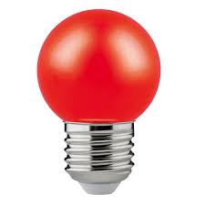 LAMP LED BOLINHA 1W VM 28LM BIV