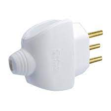PLUGUE MONOB 2P+T PB AX BR 10A