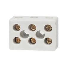 CONECTOR TRI PORCELANA 10MM 50A 600V
